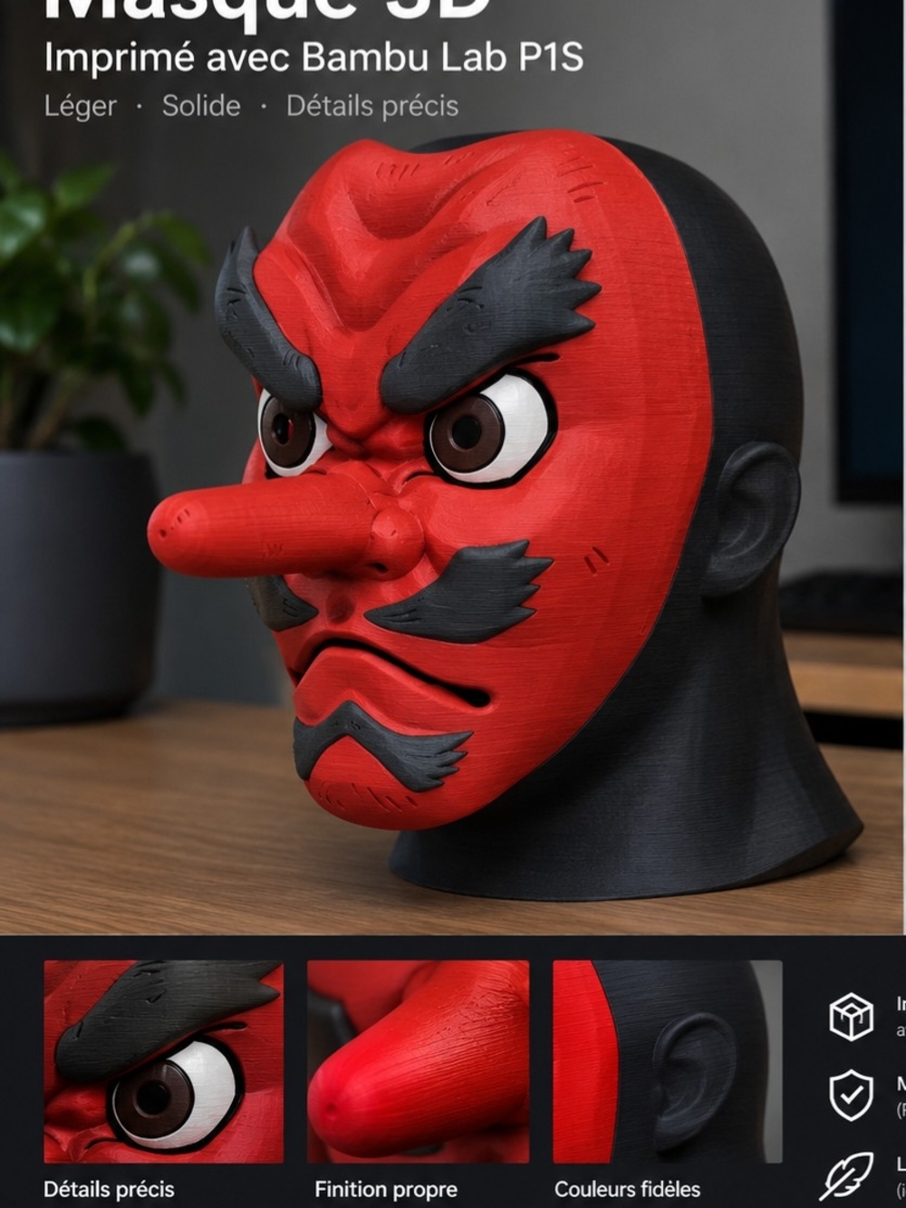 Tengu Mask Demon Slayer